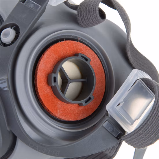 Anti Industrial Construction Dust Gas Mask Half Face Chemical Facepiece Reusable Respirator