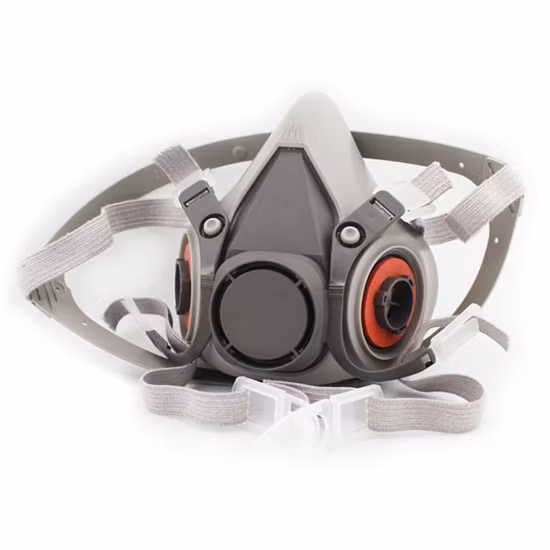 Anti Industrial Construction Dust Gas Mask Half Face Chemical Facepiece Reusable Respirator