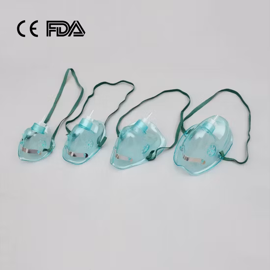Bm® High Quality Disposable Medical PVC Oxygen Mask with Tube ISO13485 CE FDA
